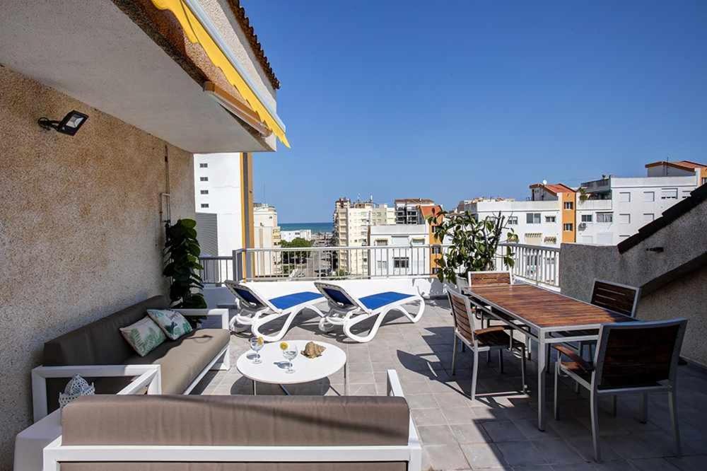 Atico Terrazas Playa Gandia Leilighet Playa de Gandia Eksteriør bilde